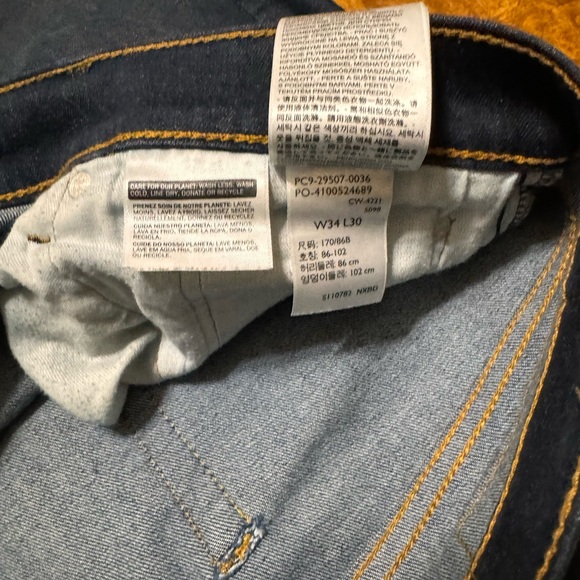 Levi 502 34x30 Men’s Jeans - Picture 4 of 4